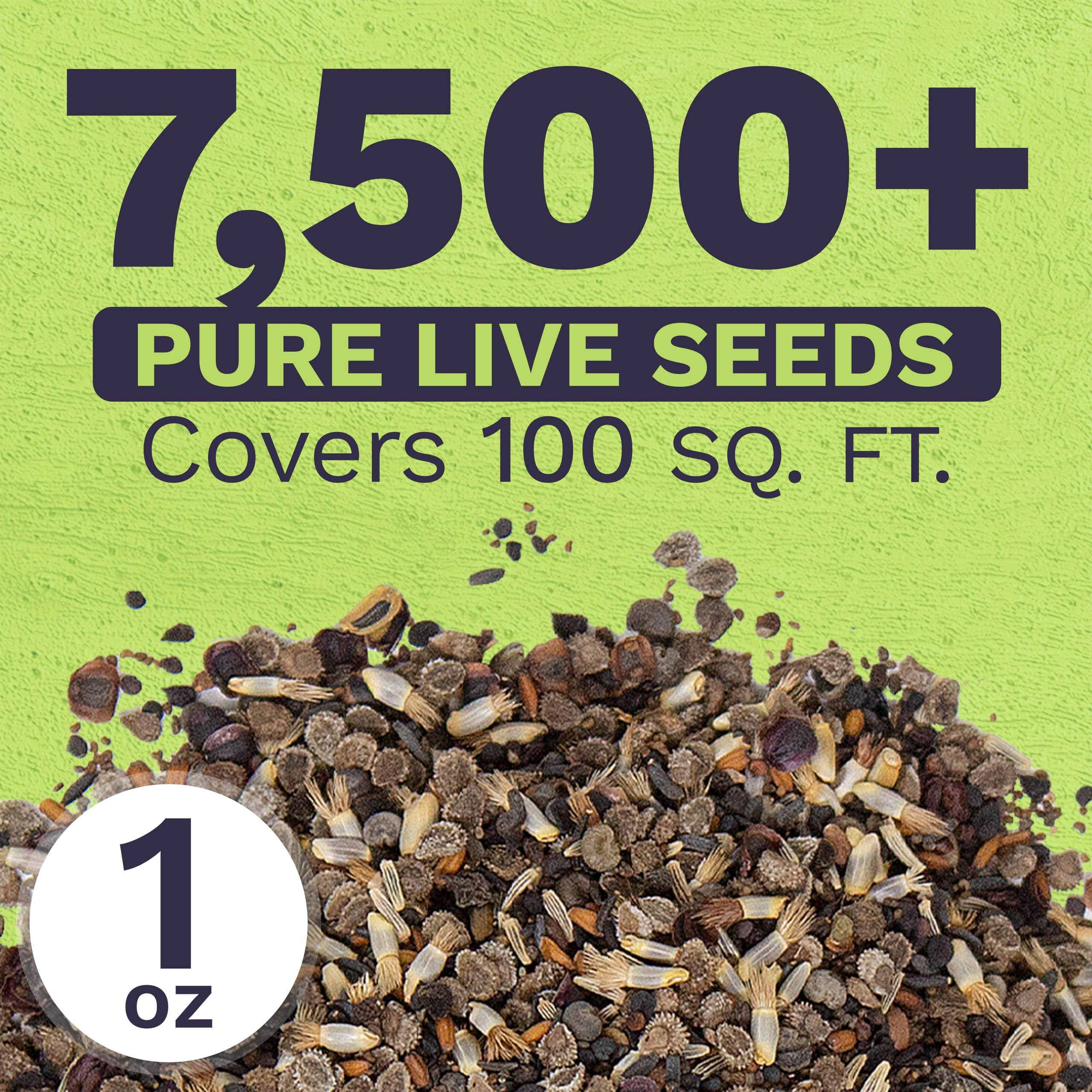 Sweet Yards seed packet opened for easy sowing and quick setup.