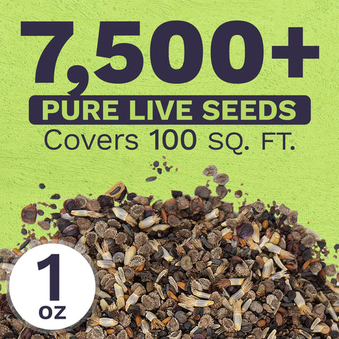 Sweet Yards seed packet opened for easy sowing and quick setup.