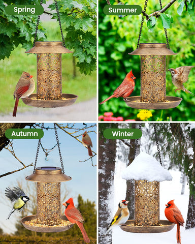 Sweetfull feeder uses a sturdy S-hook for easy yard hanging.