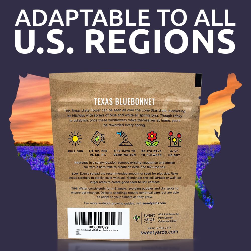 Sweet Yards seeds offer high germination potential for quick garden results.