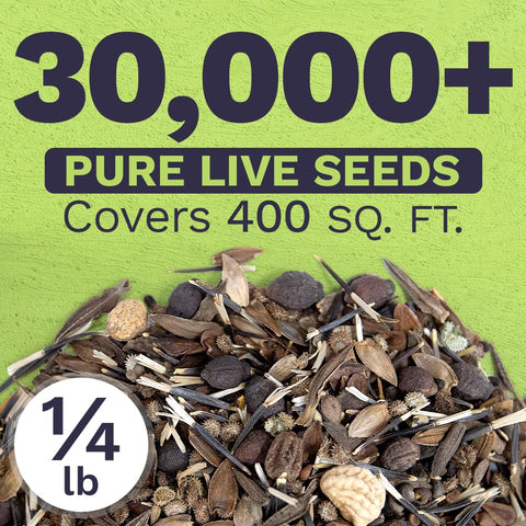 Sweet Yards premium packaging seed pouch demonstrates reliable storage and freshness.