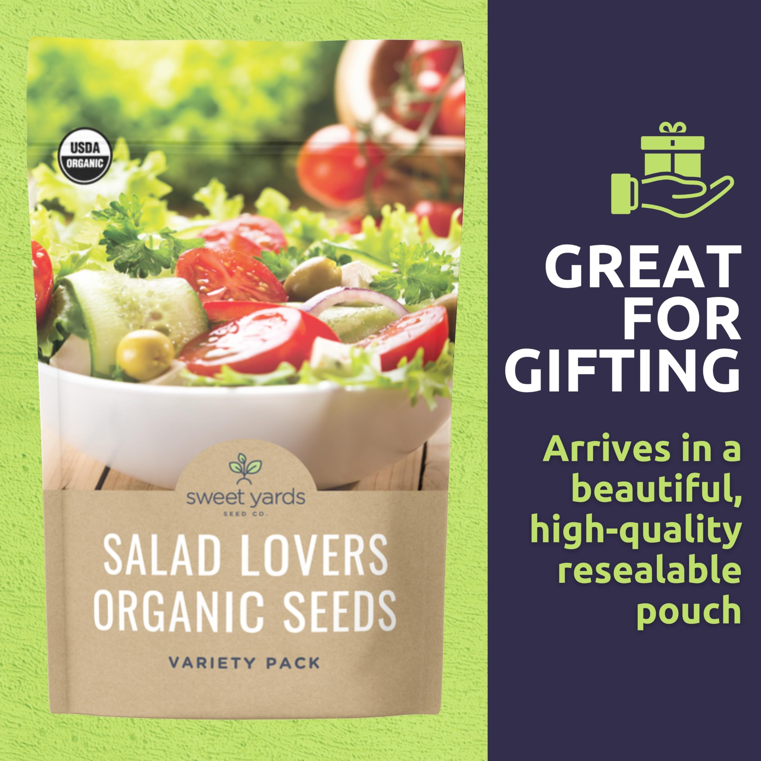 Sweet Yards Salad Lover Pack Nantes Carrot adds color and crunch