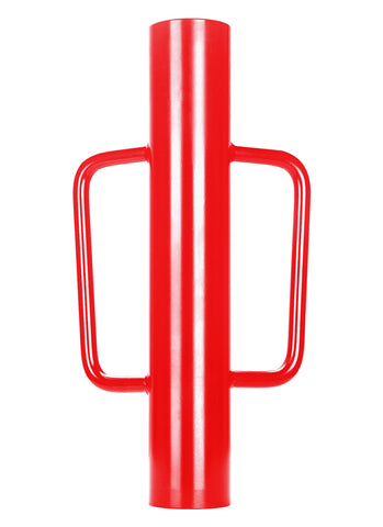 Swellisher fence post driver in black with 12lb heavy-duty steel for quick post setting