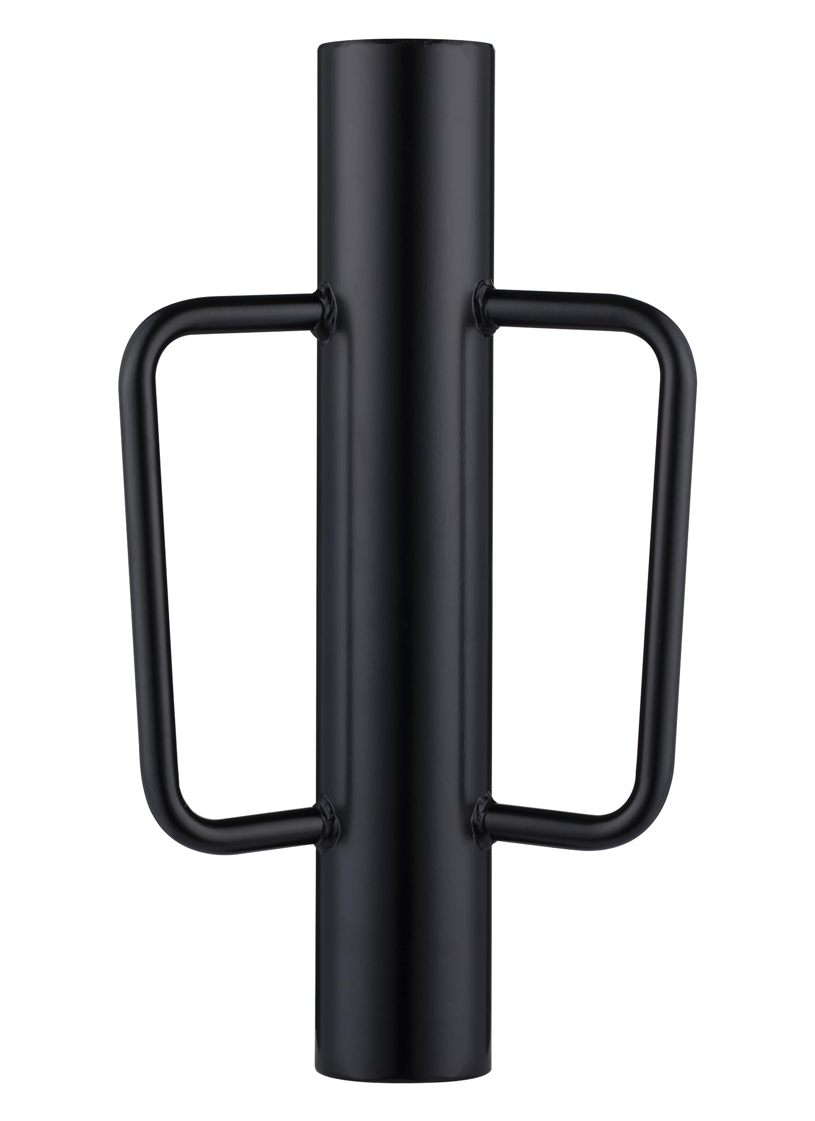 Swellisher fence post driver in action demonstrates heavy-duty steel construction for faster post setting