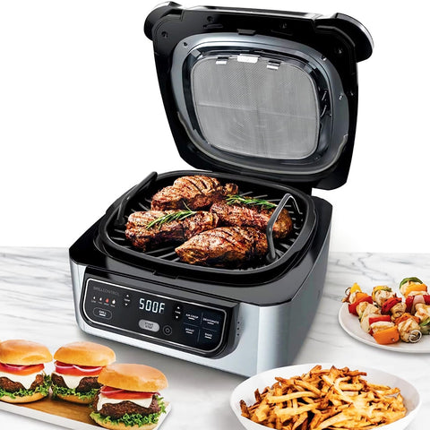 Swess complete set enhances indoor grilling with a sturdy shield.