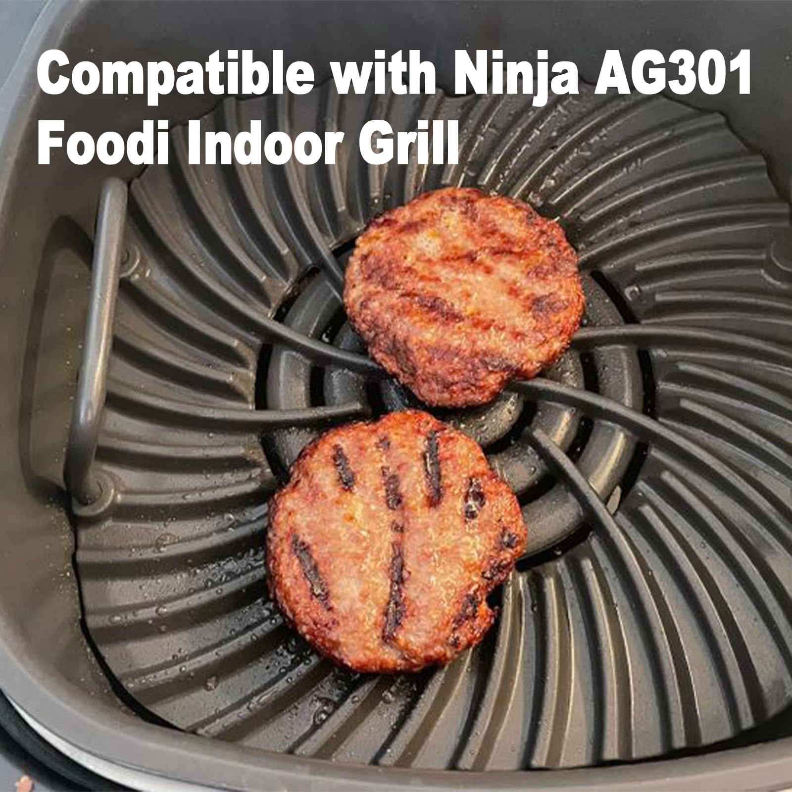 Swess grill grate heat distribution across surface yields consistent sear marks.