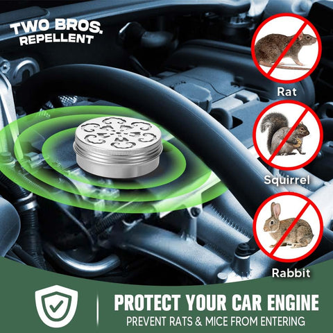 SWIALLS mouse repellent car engine jar shields wiring by discouraging gnawing