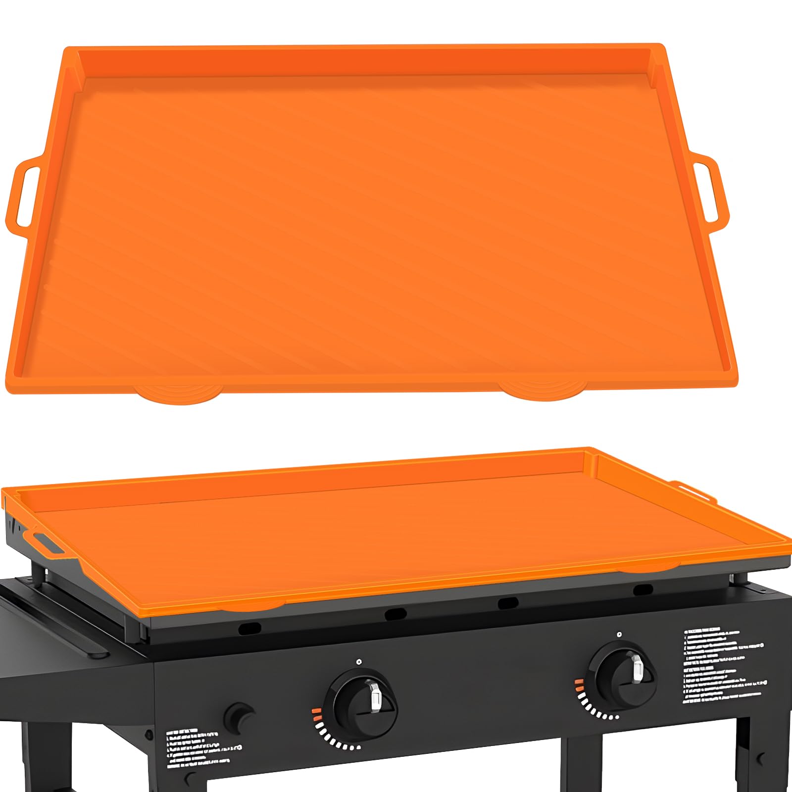 Swihorab 28in full-wrap griddle cover mat protecting the surface from dust and moisture