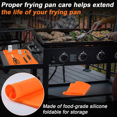 Swihorab easy-clean surface resists oil and stains after grilling