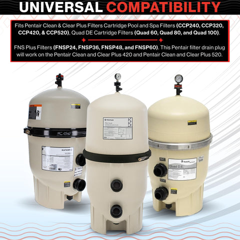 Swimables cost-effective OEM alternative for Pentair drain plugs.