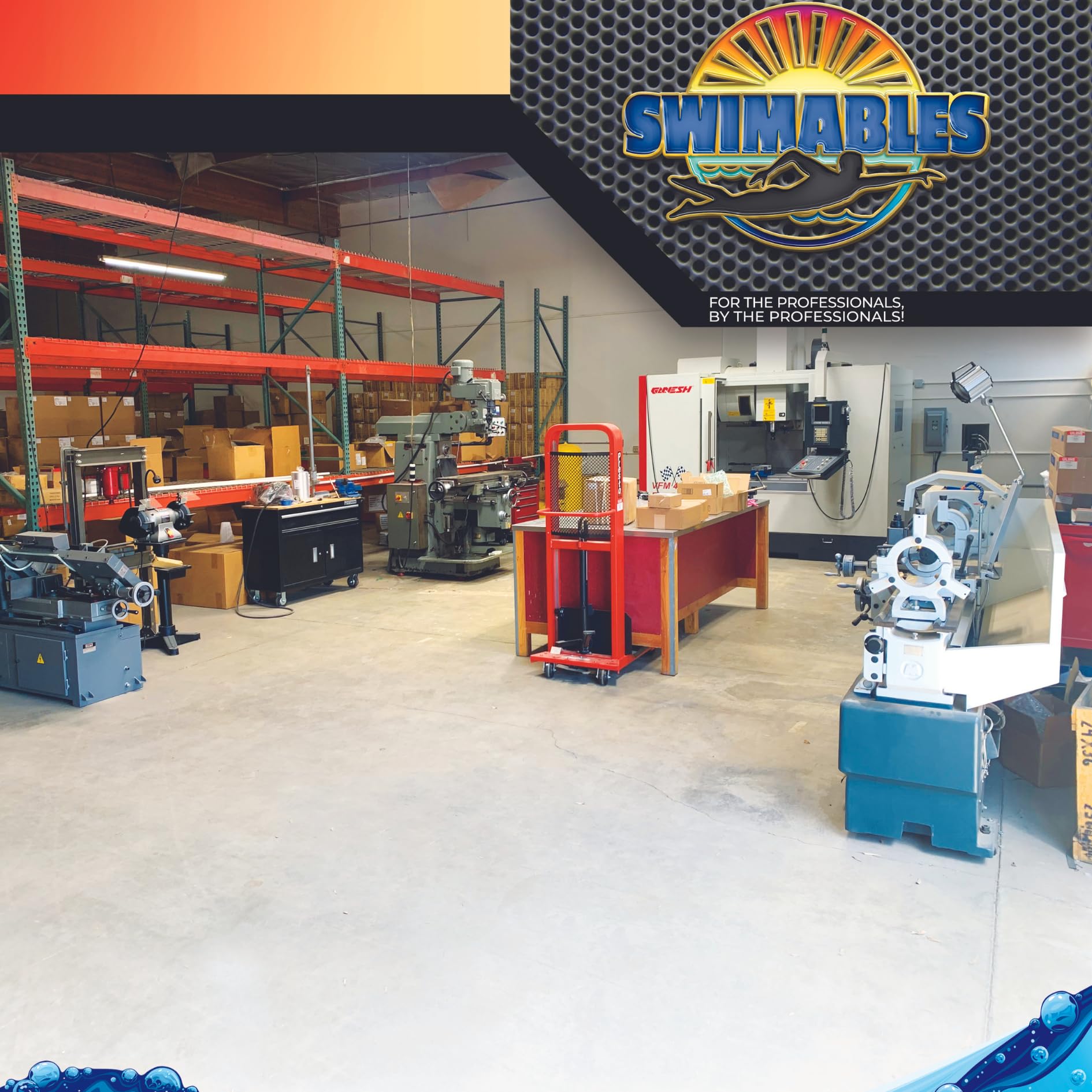 Swimables Swivel EZ durable-usa-made showcases quality and local manufacturing.