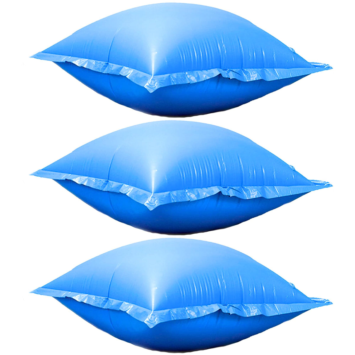 Swimline Air Pillow 4x4 front view shown for winterizing protection