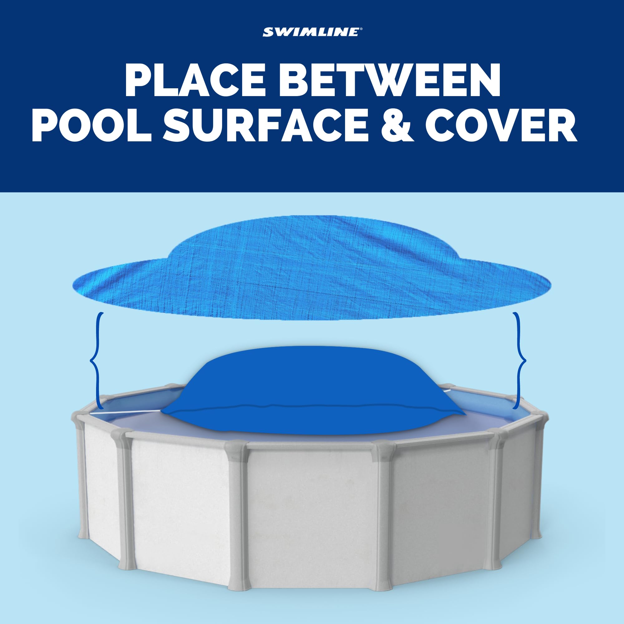 Swimline Air Pillow large valve for fast inflation and deflation