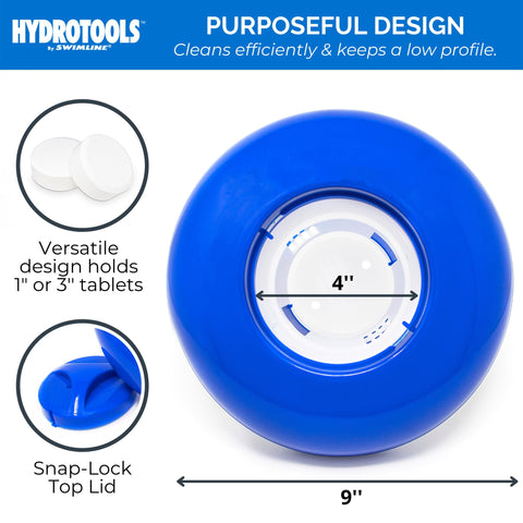 Swimline HydroTools 8720 UV resistant plastic withstands outdoor sun