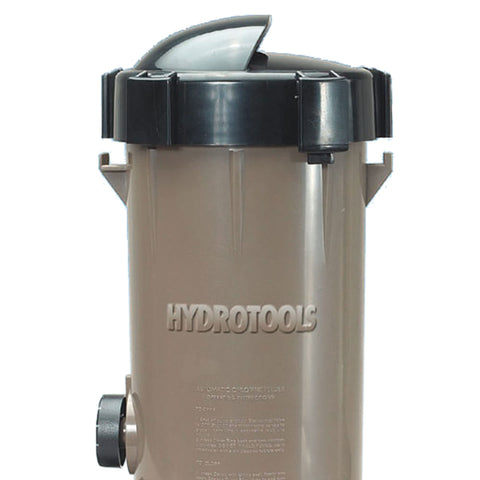 Swimline Hydrotools 8750 dial adjustment demonstrates customizable output for precise sanitization.