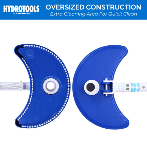 Swimline HydroTools EZ clip pole attachment works with most telescopic poles