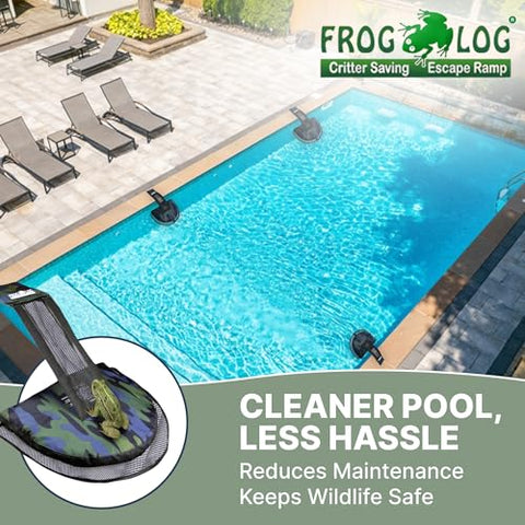 Swimline HydroTools Spa and Fountain Escape Ramp provides easy access and safety.
