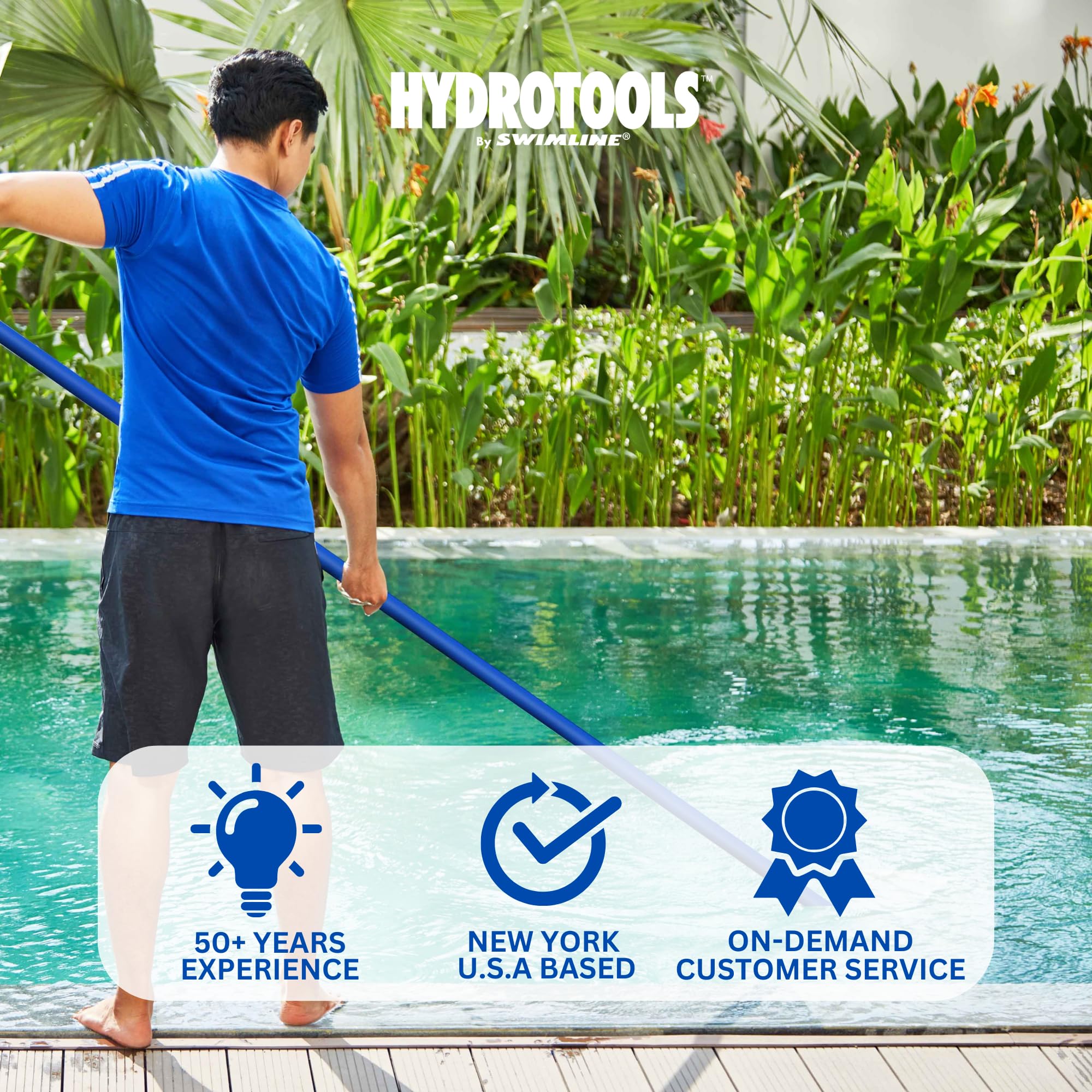 New York designed HydroTools with a 1-year warranty