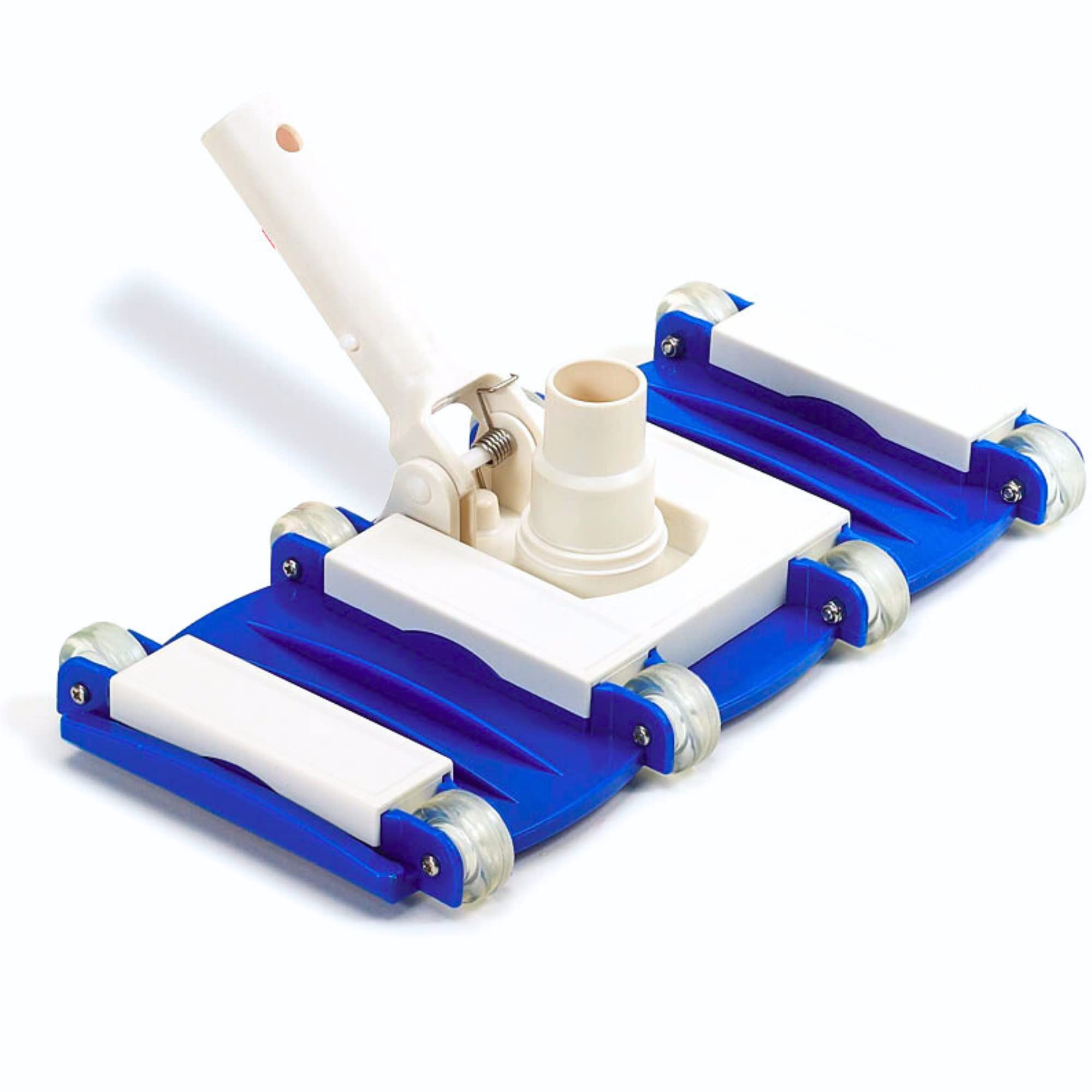 Swimline Hydrotools weighted vacuum head bottom view for deep pool cleaning