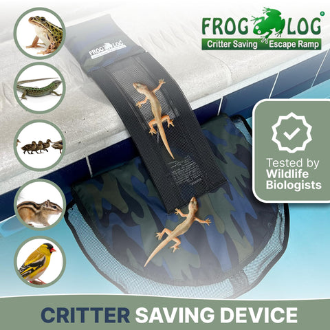 Swimline HydroTools Wildlife Exit Platform shown as a lightweight pool safety aid.