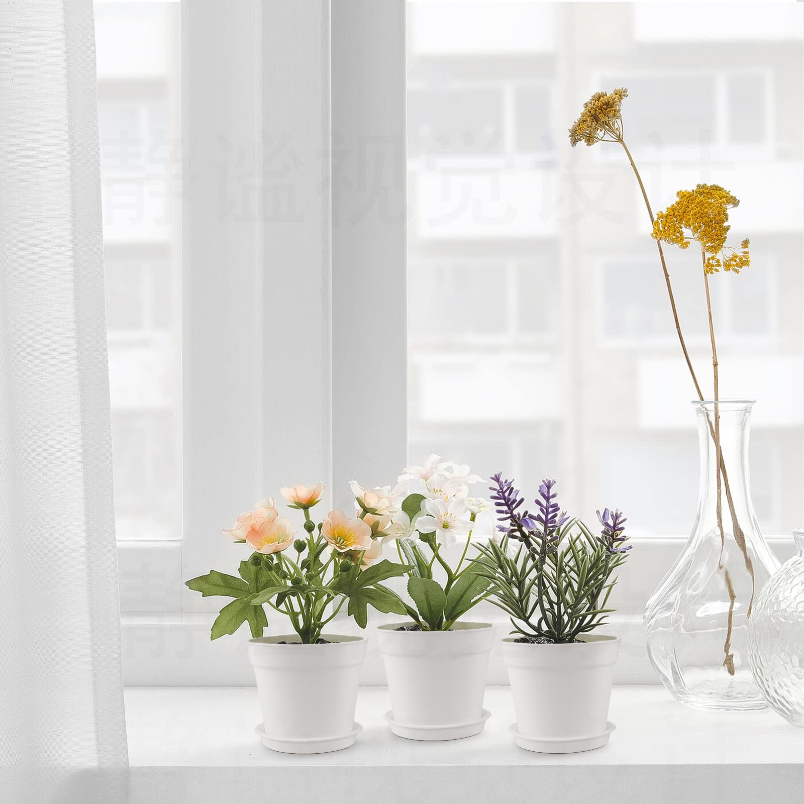 SwinDuck 28-pack 4-inch pot top view highlights compact design for small spaces.