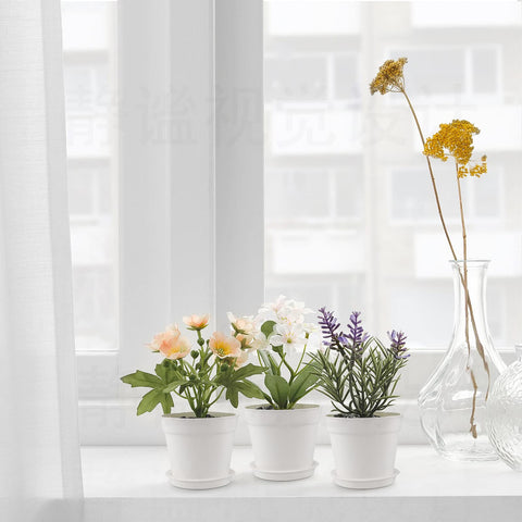 SwinDuck 28-pack 4-inch pot top view highlights compact design for small spaces.