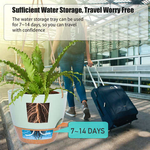 SwinDuck deep reservoir design with 40oz capacity for longer moisture balance.