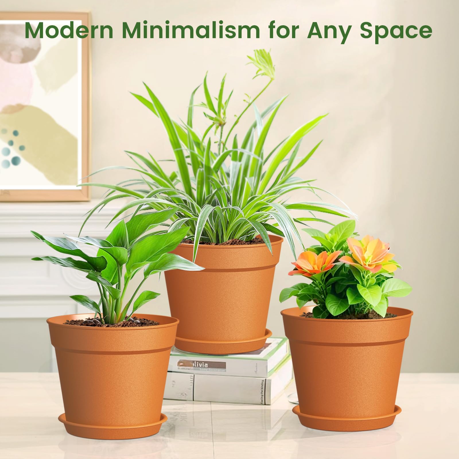 SwinDuck pot housing herb seedlings for indoor growing