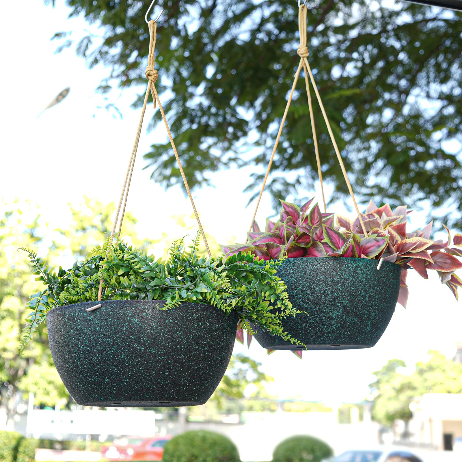 SwinDuck outdoor setup planter ready for balcony or patio greenery.
