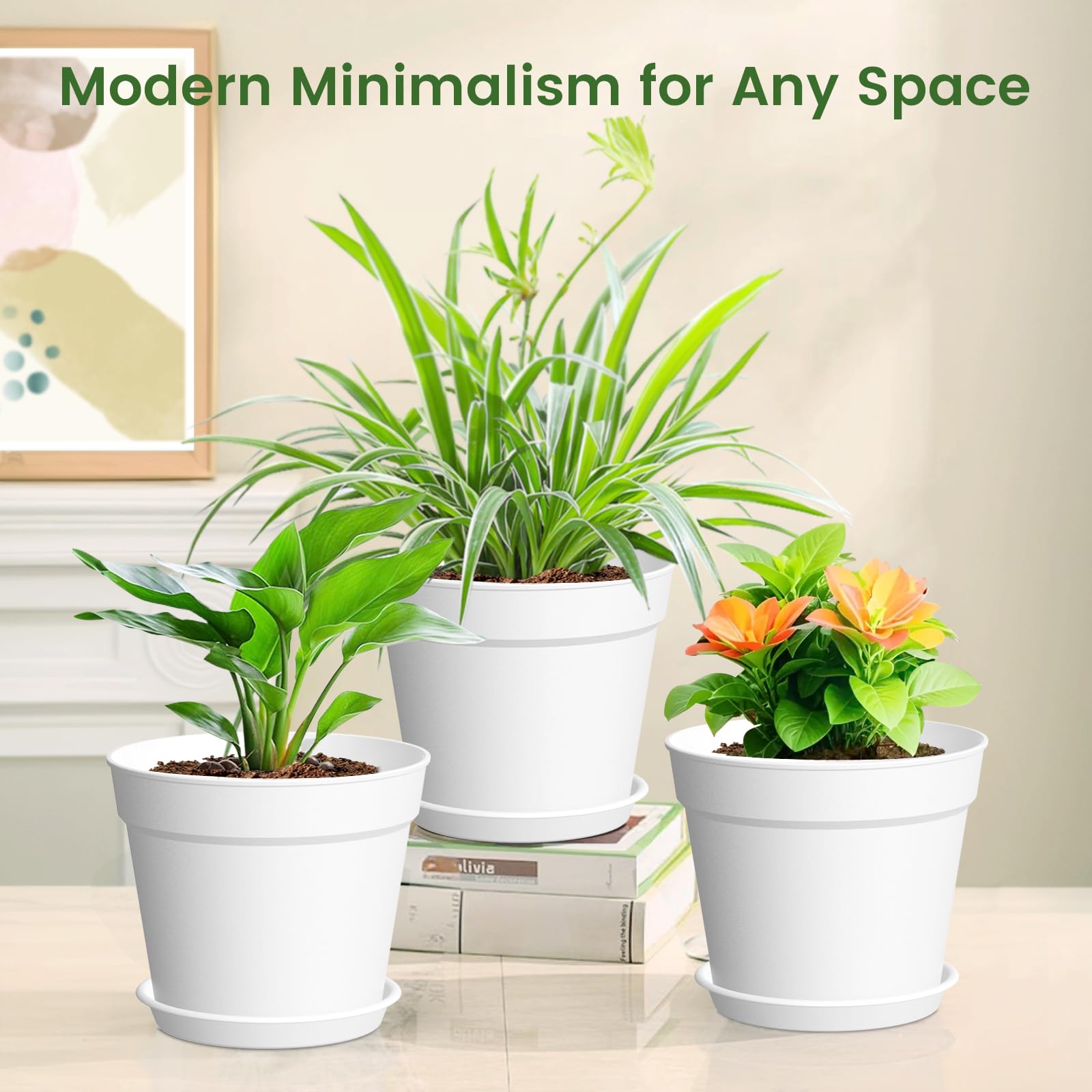 SwinDuck UV resistant plastic pot built for sun exposure and outdoor use.