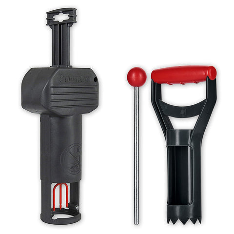 SWISSINNO install kit with probe and cutter for precise digging