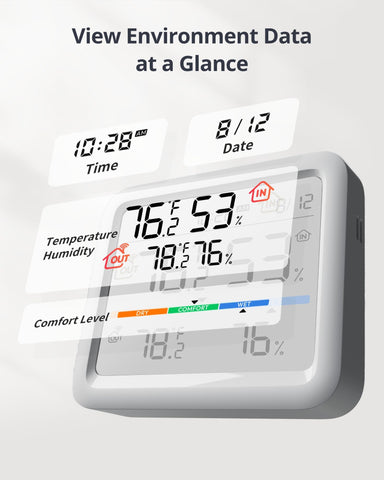SwitchBot Meter Pro outdoor sensor option keeps you informed about outdoor conditions.