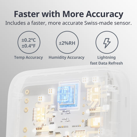 SwitchBot Bluetooth sensor for wireless indoor climate monitoring