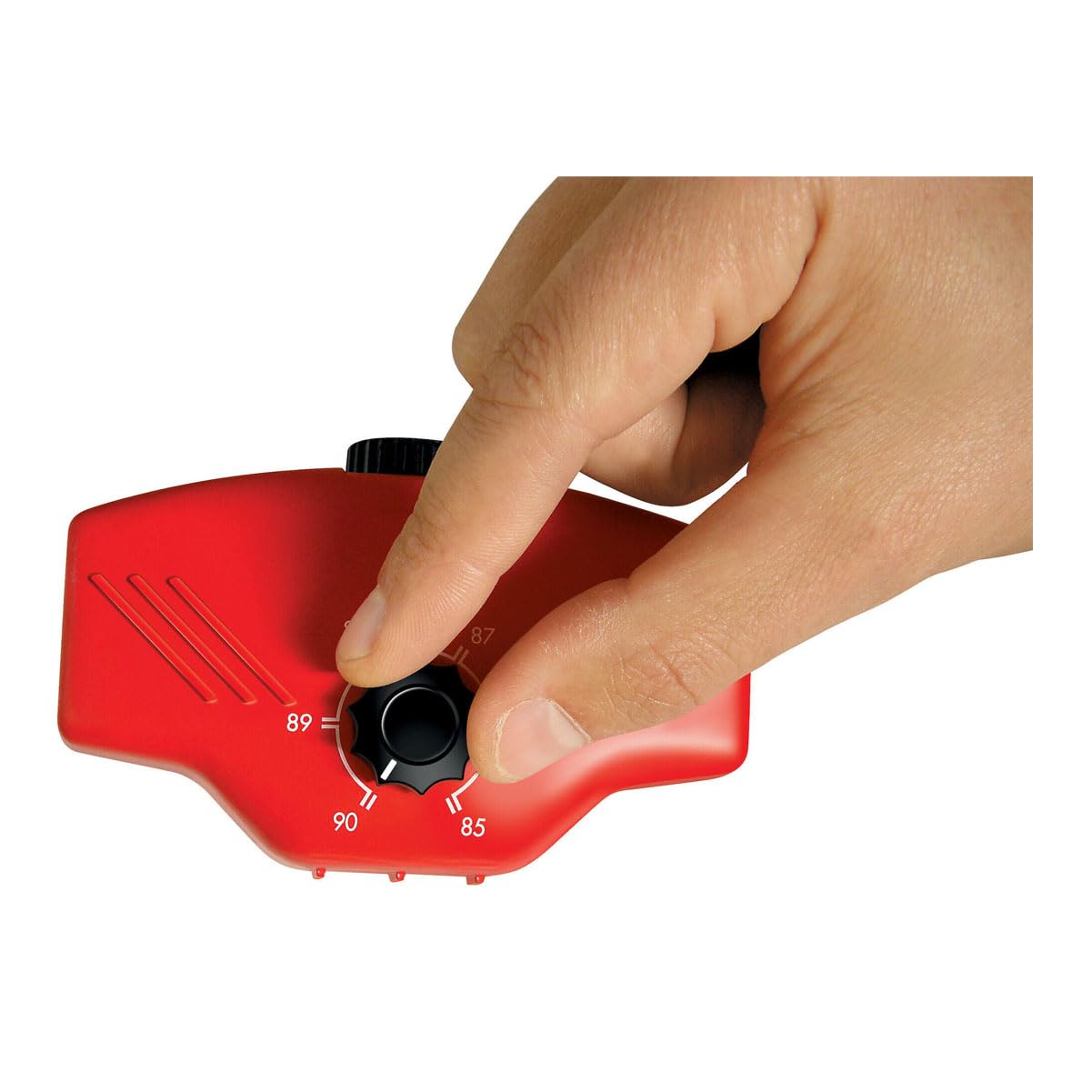 Swix Phantom Edger Pro in use on ski edge showing bevel capability