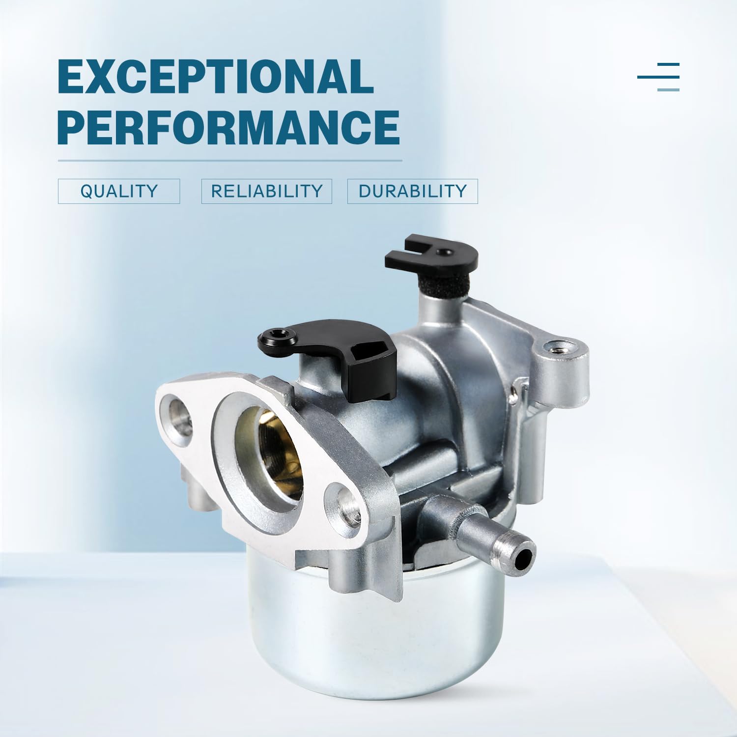 Sworwin carburetor replacement reduces downtime and keeps mower reliable.