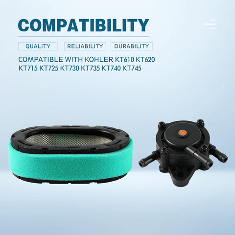 Sworwin pre-cleaner component pictured, helps keep debris out during mowing