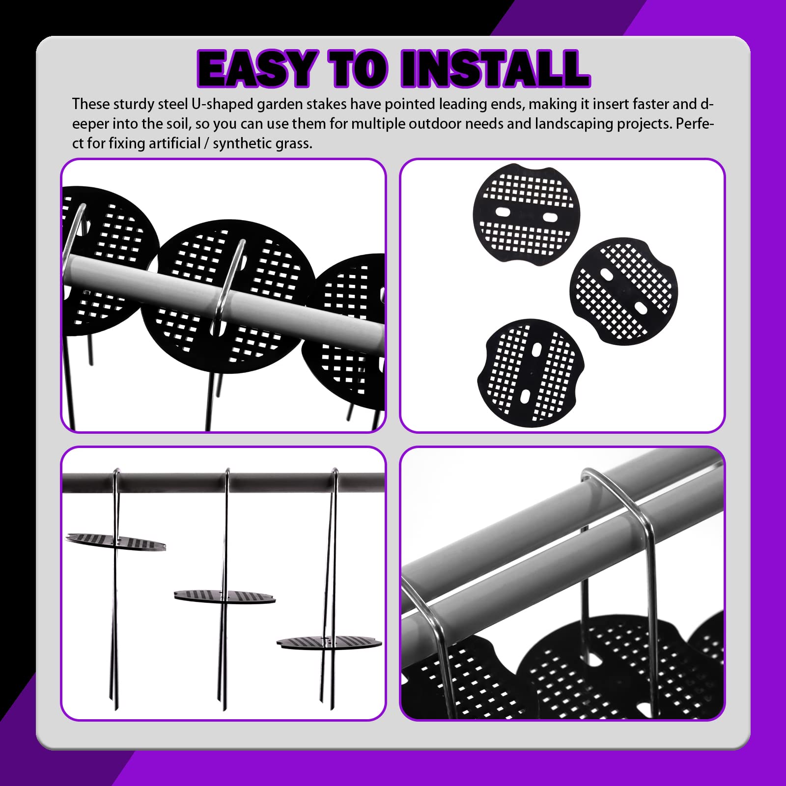Swpeet weather-resistant hardware for outdoor project stability