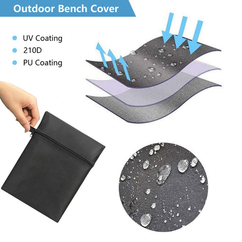 SXAOZYRS bottom drawstring keeps the cover secure on windy days.