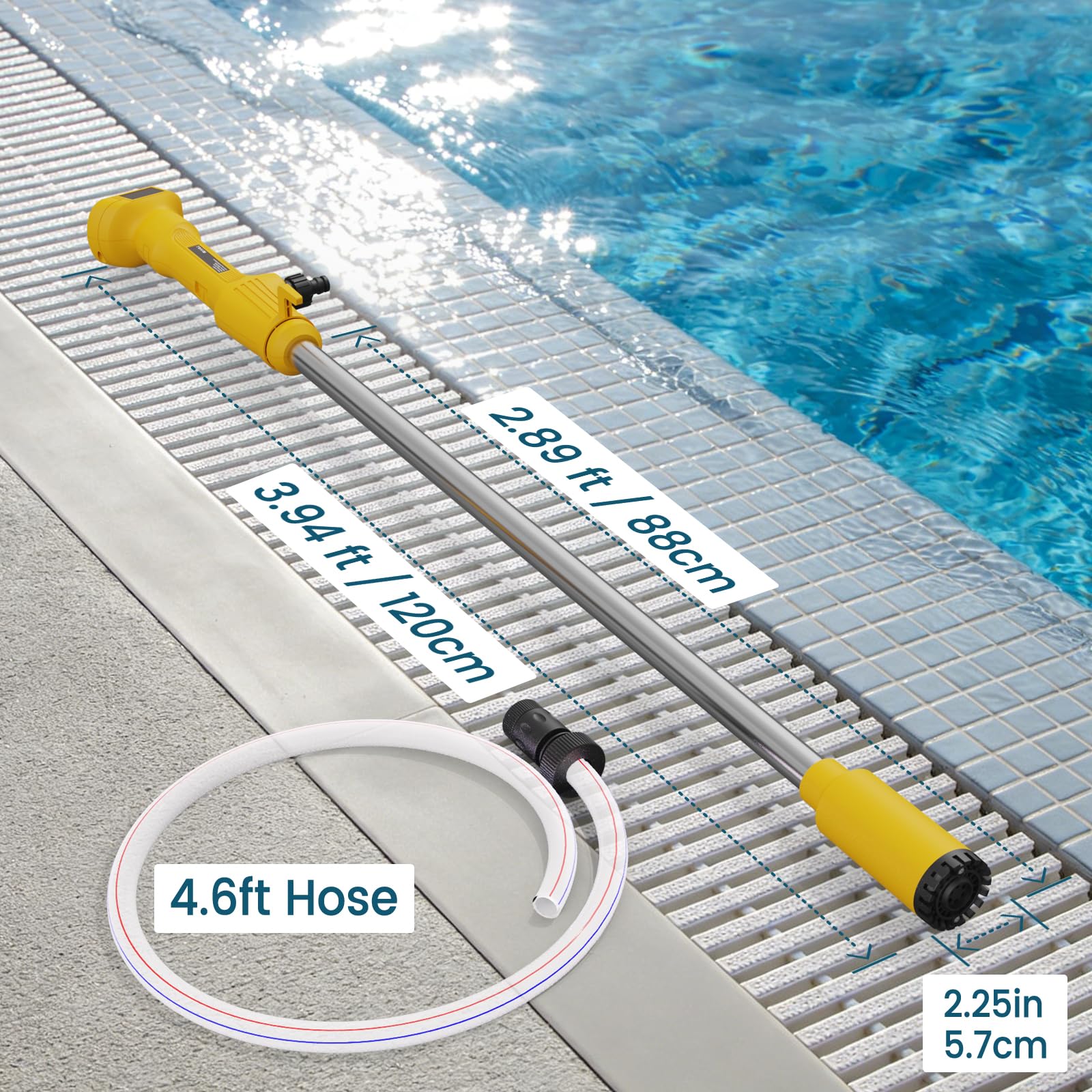 SXBSXB pump in real-world outdoor use for pools, ponds, and rain barrels