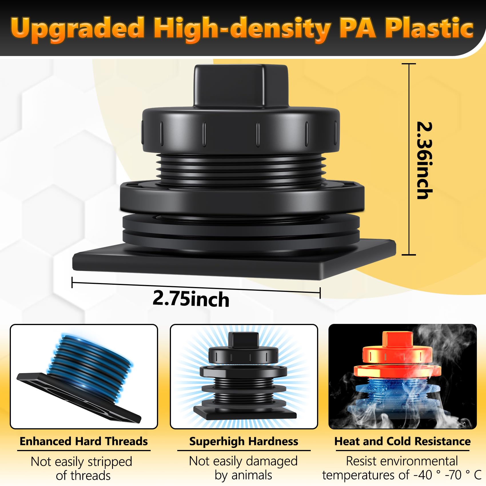 Packaging of the Sxmprail drain plug kit with components visible.