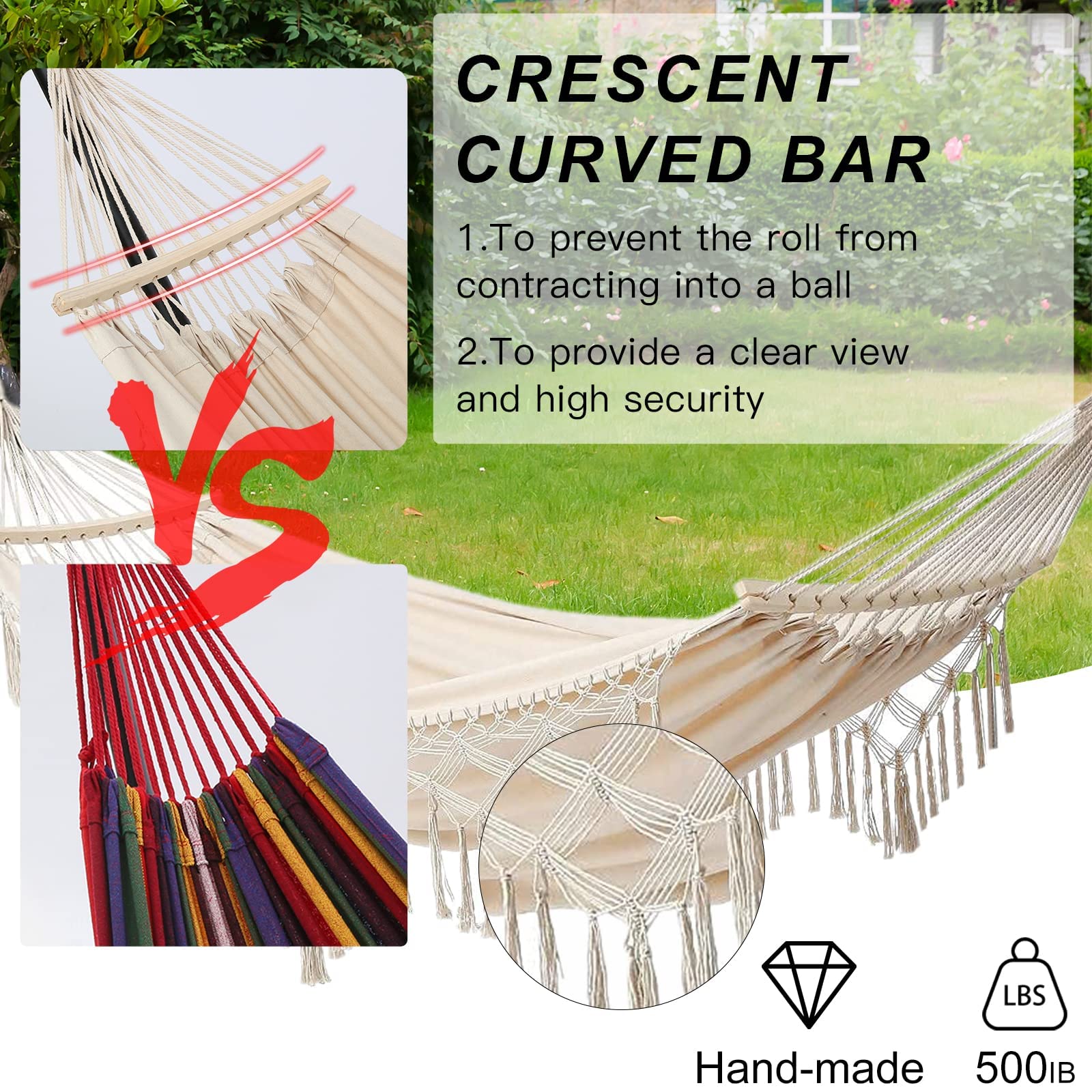 SXSEAGLE crescent-bar anti-rollover design for safe lounging