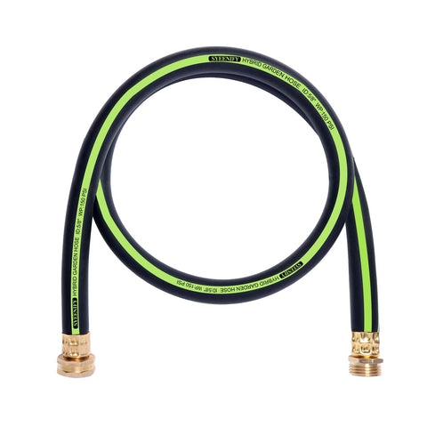 SYEENIFY no-kink design keeps hose straight for easy watering.