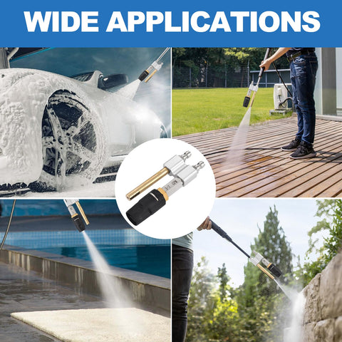 SYFLHYP shooter tip reduces ladder dependency by enabling remote high cleaning.