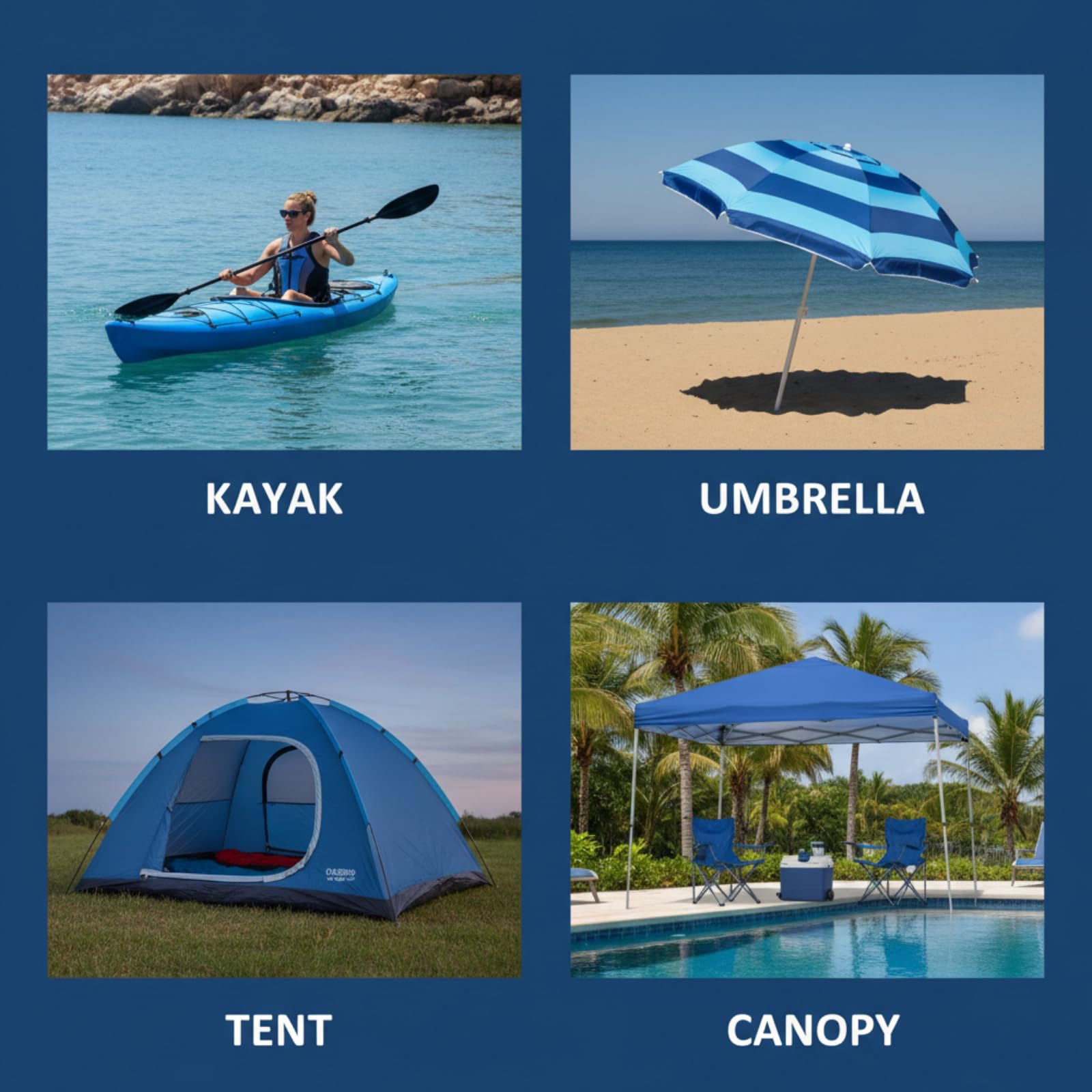 Syhood bounce-house repair in blue, convenient and mess-free.