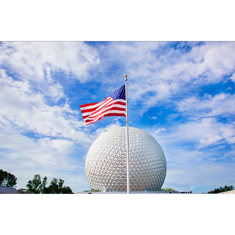SYII flag shows tough spun nylon construction for weather resistance