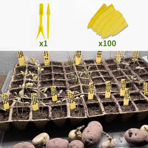SYITCUN trays ideal for tomatoes, cucumbers, and herbs in outdoor beds.