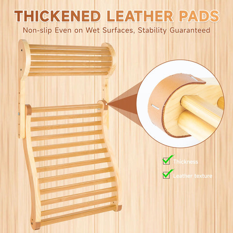 sykart Smooth bamboo slats stay cool to touch.