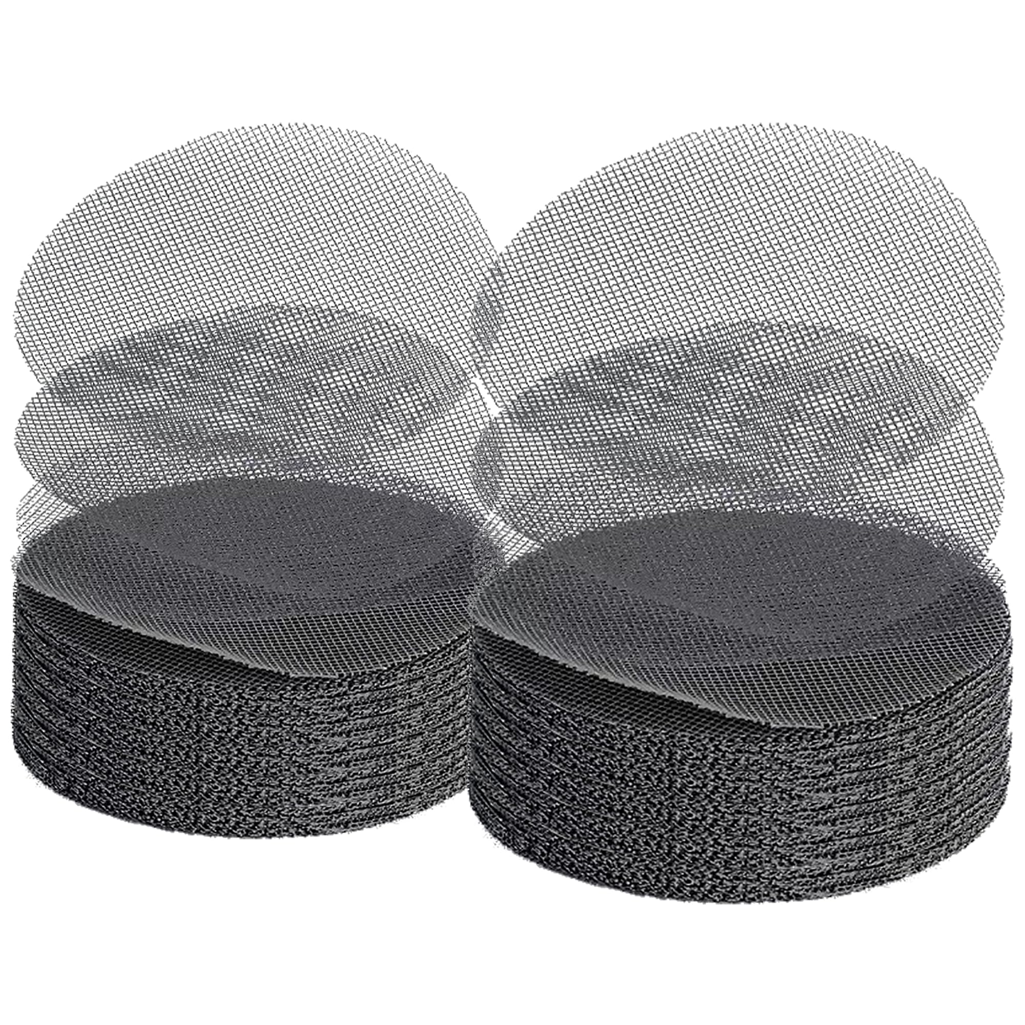 Sylken 4-inch mesh pad in a pot, preventing soil leakage and improving drainage.