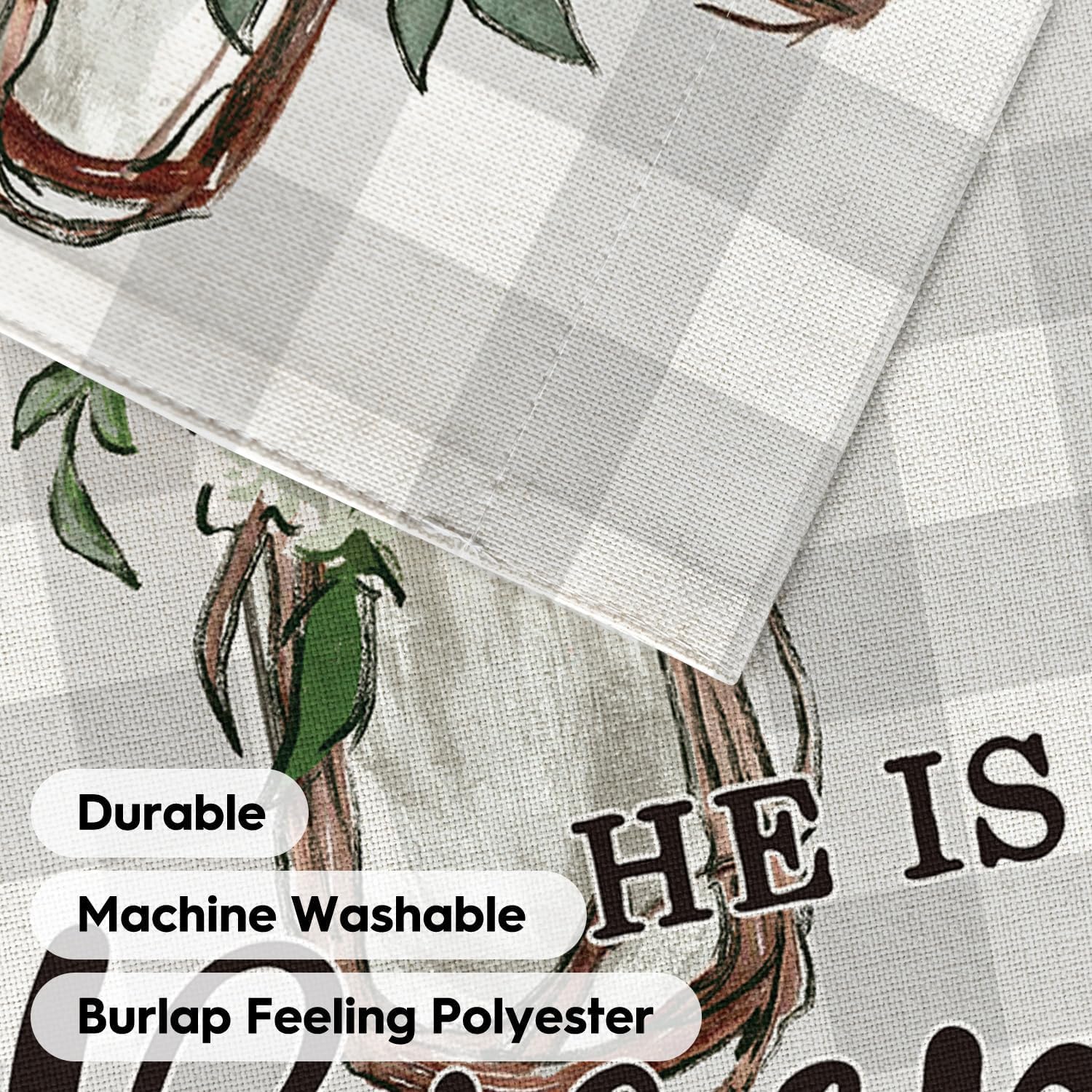 SYMPABASIC SOUFFAHOUSE Easter flag makes a thoughtful Easter gift for garden lovers