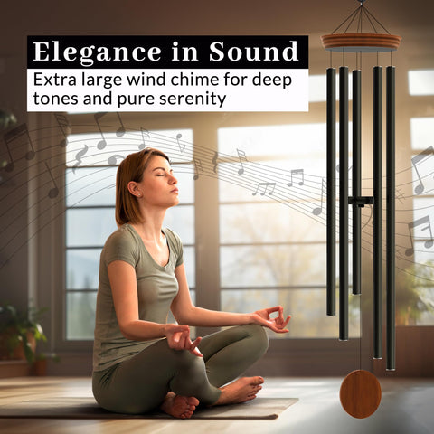 Sympathy Hearts long-tube design creates a layered outdoor melody.